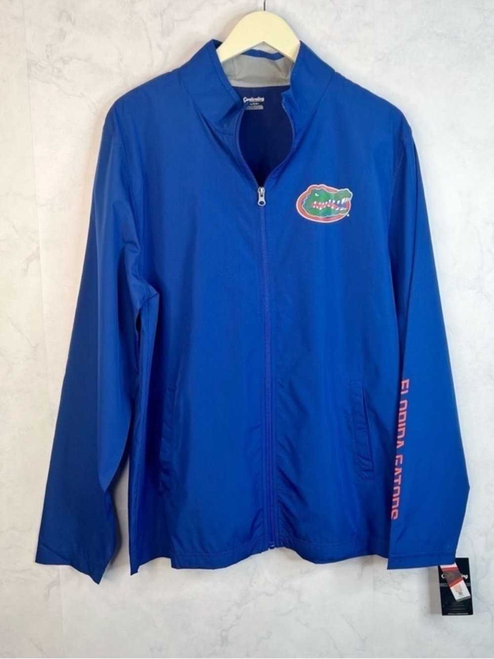 Men's Royal Blue Florida Gators Full-Zip Windbreaker